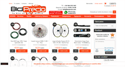 Desktop Screenshot of biciprecio.com